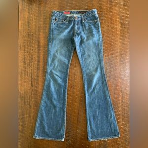 AG Adriano Goldschmied Size 26R Blue The Club Bootcut Jeans